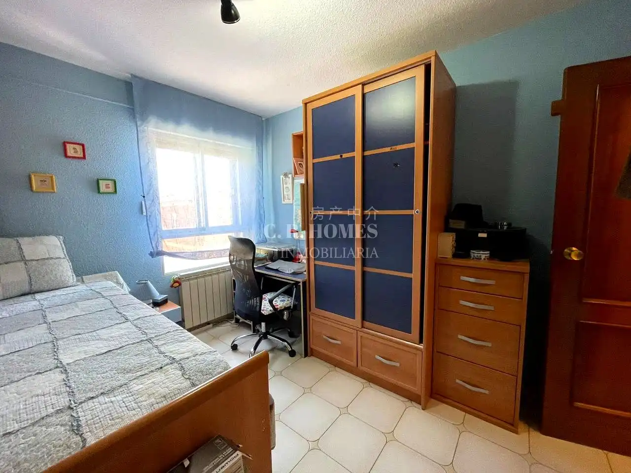 Bedroom of Flat for sale in Getafe  with Air Conditioner, Heating and Terrace