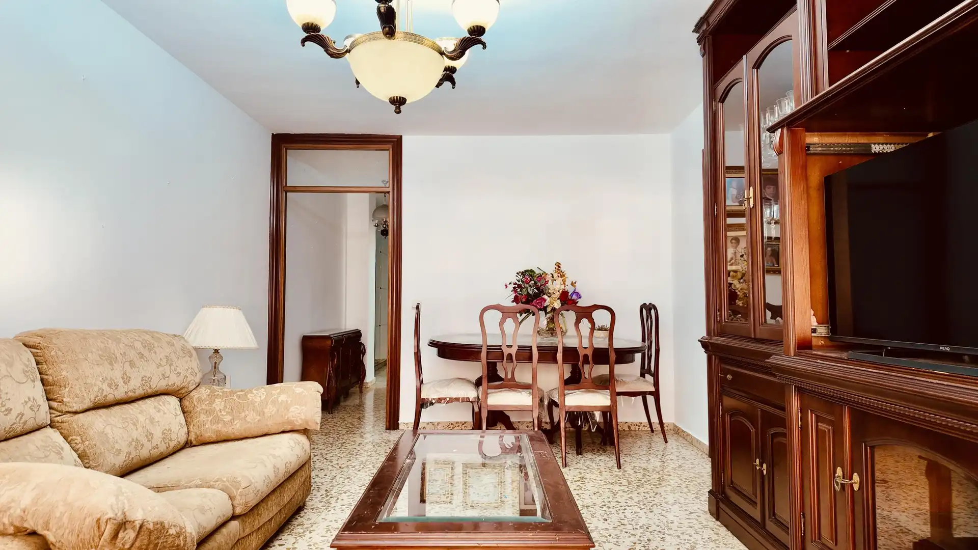 Comedor de Apartamento en venta en Málaga con Aire acondicionado