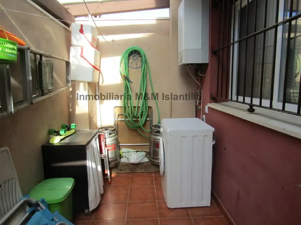 Terraza de Casa adosada en venta en Islantilla con Jardín privado, Terraza y Amueblado
