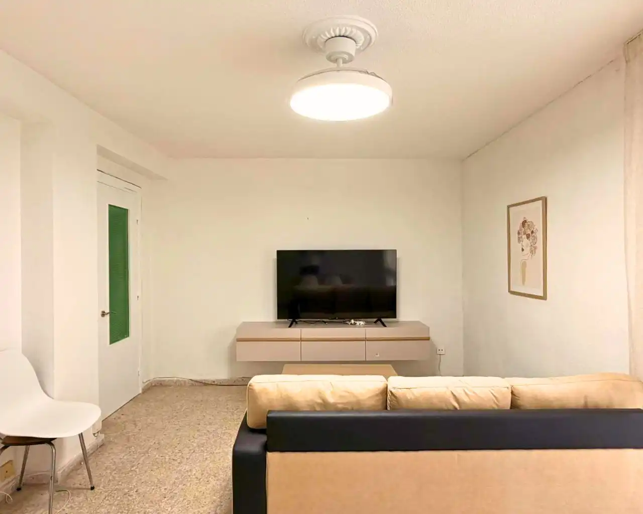 Sala de estar de Piso de alquiler en Jaén con Aire acondicionado, Calefacción y Amueblado