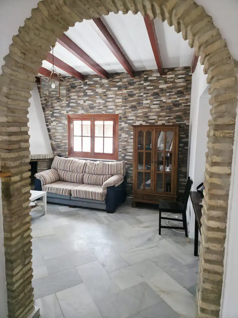 Sala d'estar de Àtic en venda en El Puerto de Santa María amb Terrassa