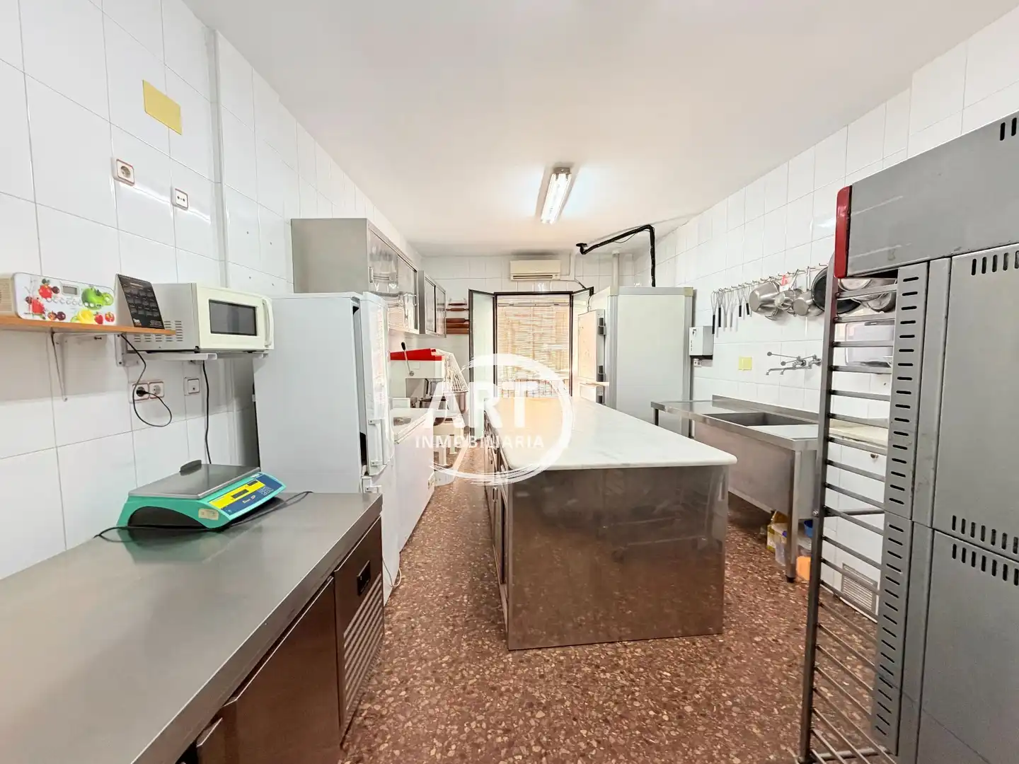 Cocina de Local en traspaso en Llíria con Aire acondicionado
