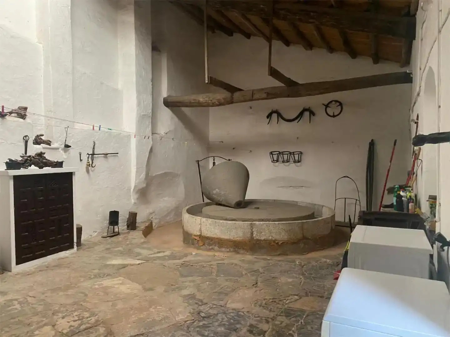 Cuina de Planta baixa en venda en Fuente del Maestre amb Jardí privat, Traster i Moblat