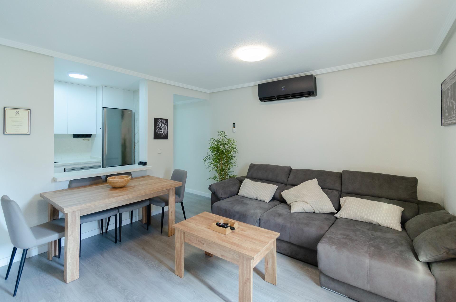 Living room of Apartment to rent in Cartagena  with Air Conditioner, Heating and Terrace