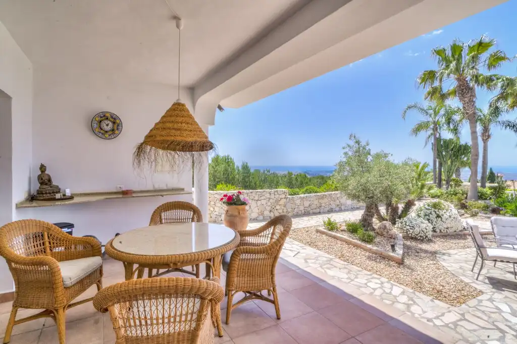 Terrassa de Casa o xalet en venda en Mijas amb Aire condicionat, Calefacció i Jardí privat