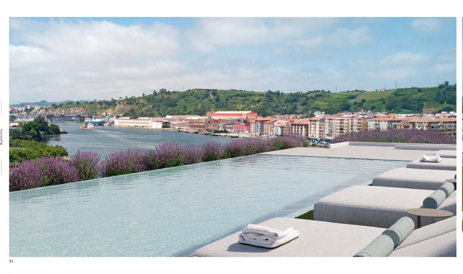 Swimming pool of Attic for sale in Barakaldo   with Air Conditioner, Heating and Private garden