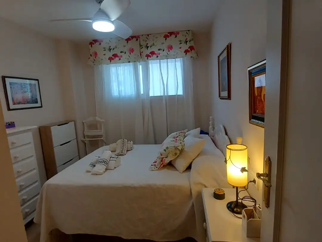 Bedroom of Flat for rent in Almuñécar  with Terrace, Furnished and Oven