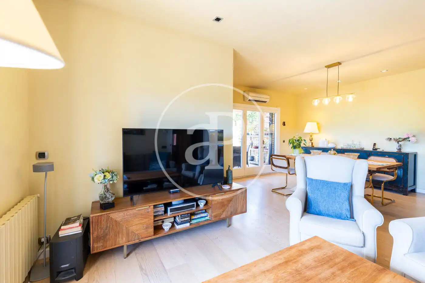 Sala d'estar de Casa o xalet en venda en Valldoreix