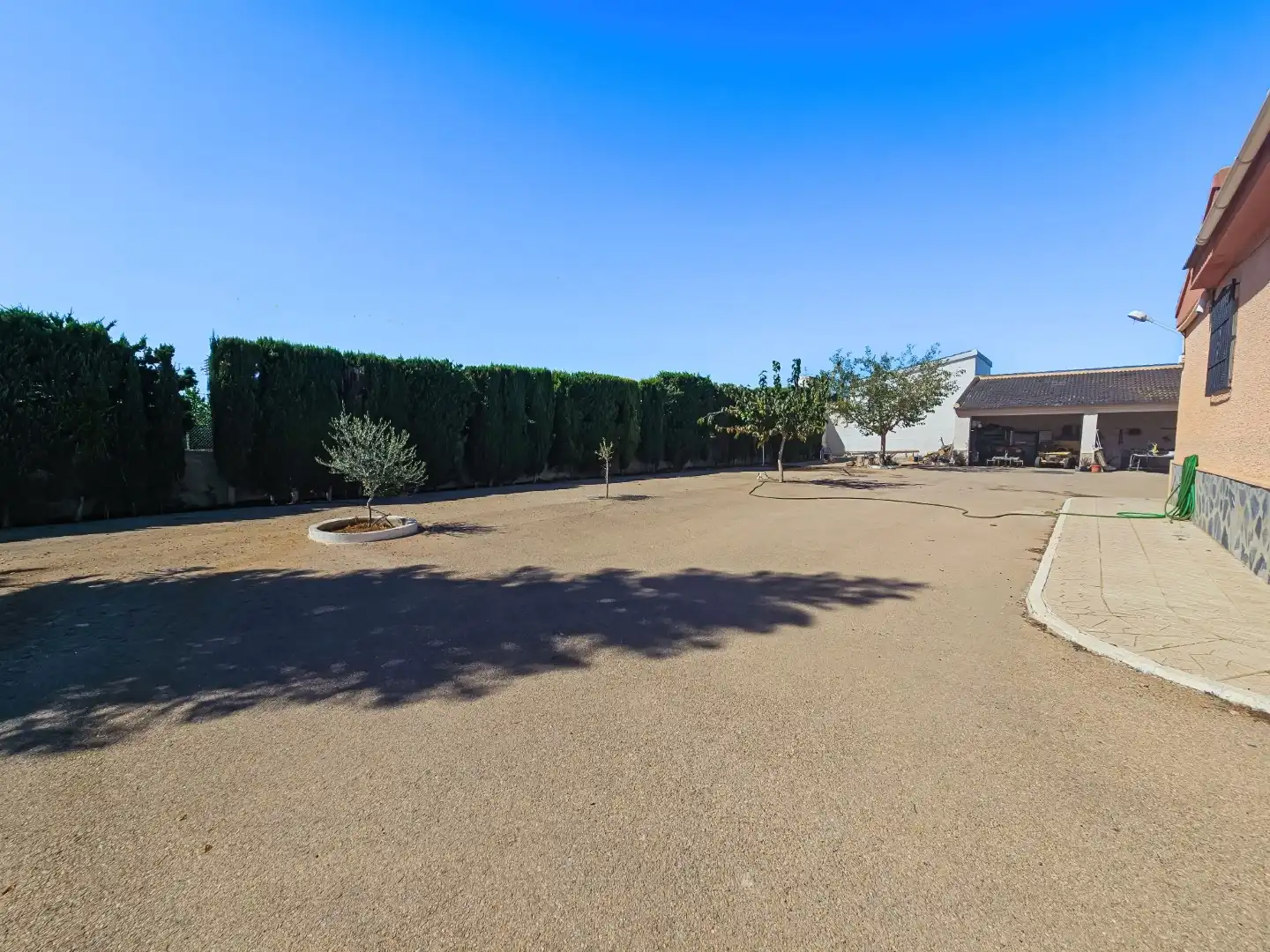 Jardín de Finca rústica en venta en Algorfa con Aire acondicionado, Calefacción y Terraza