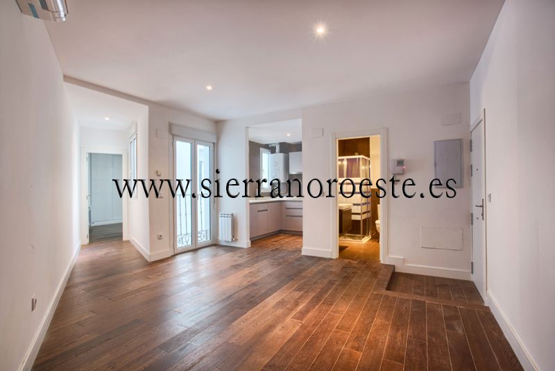 Exterior view of Flat for sale in  Madrid Capital  with Air Conditioner, Heating and Parquet flooring