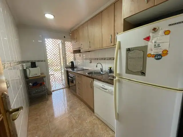 Kitchen of Flat for rent in Alicante / Alacant  with Air Conditioner, Heating and Terrace