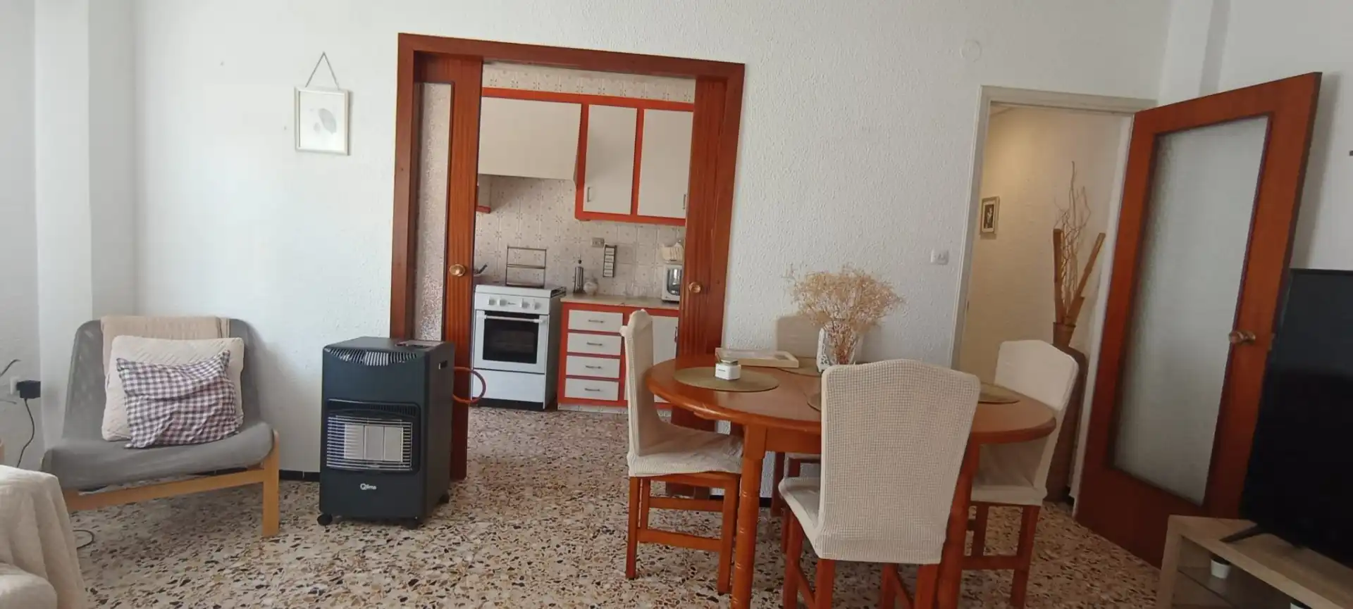 Cocina de Apartamento en venta en Santa Pola con Balcón