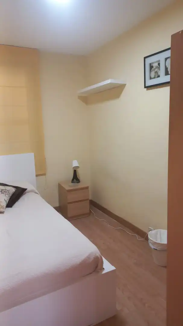 Bedroom of Flat for rent in Zaragoza  with Heating, Parquet flooring and Furnished