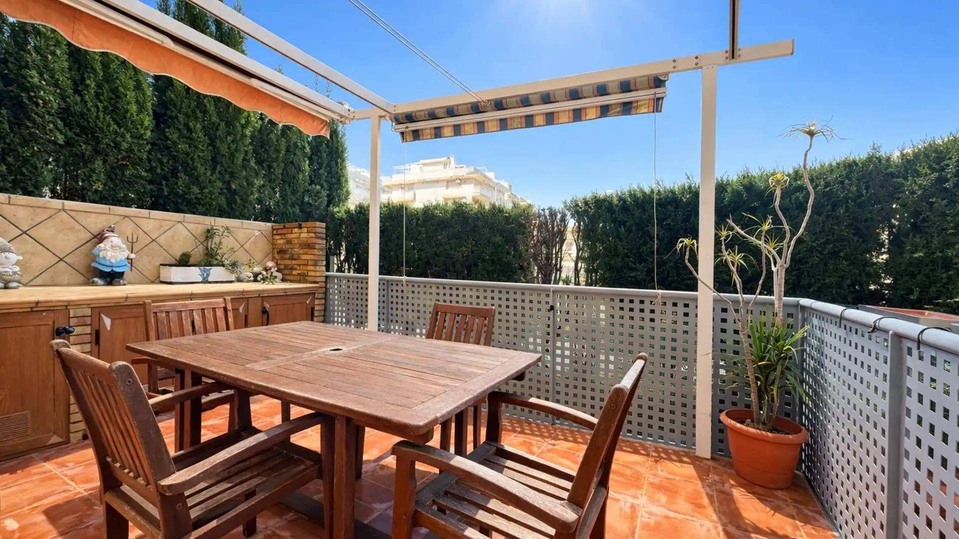 Terraza de Dúplex en venta en Canet d'En Berenguer con Aire acondicionado, Jardín privado y Terraza