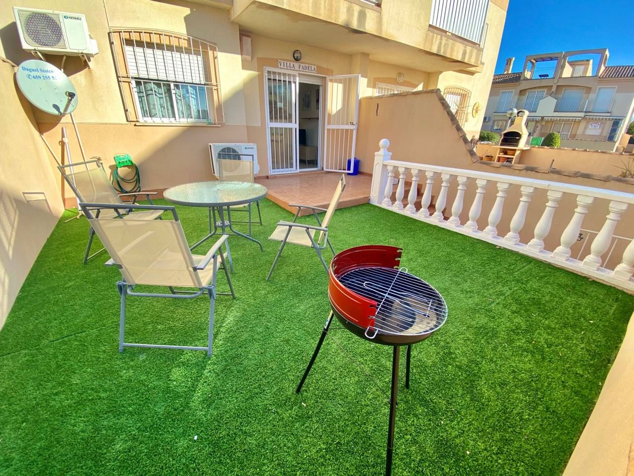 Terrassa de Planta baixa de lloguer en Orihuela amb Aire condicionat, Calefacció i Jardí privat