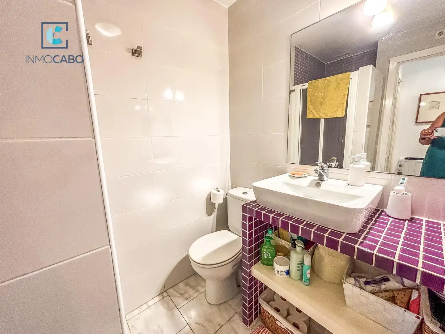 Badezimmer von Erdgeschoss zum Verkauf in Cartagena mit Heizung, Privatgarten und Terrasse