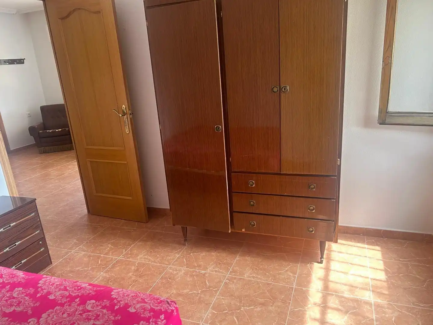 Bedroom of Houses for rent in Hondón de las Nieves / El Fondó de les Neus  with Heating, Private garden and Storage room
