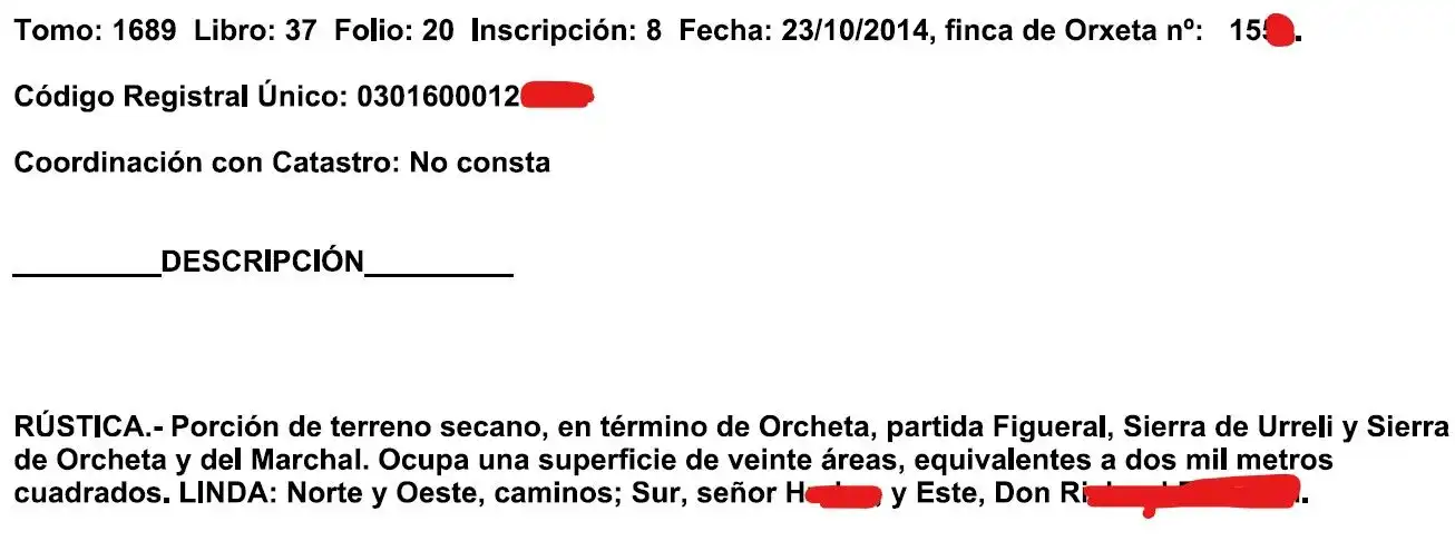 Terreny residencial en venda a Orxeta, imagen 4