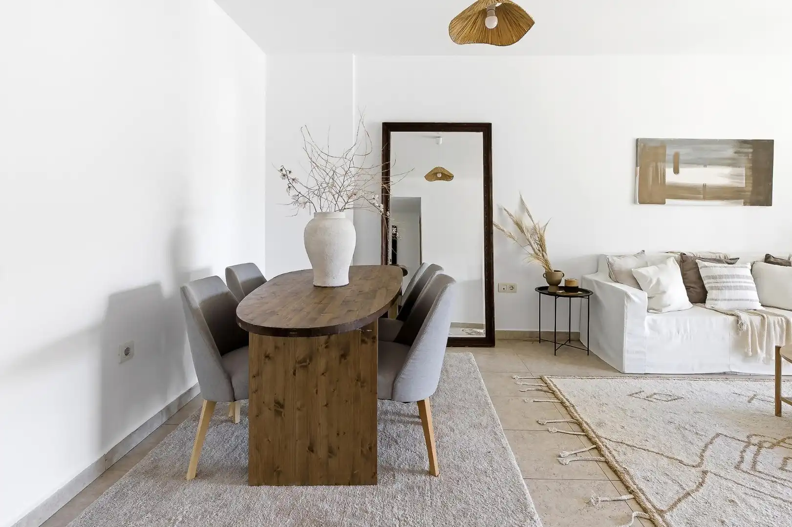 Dining room of Apartments for sale in La Pobla de Farnals  with Air Conditioner, Heating and Private garden