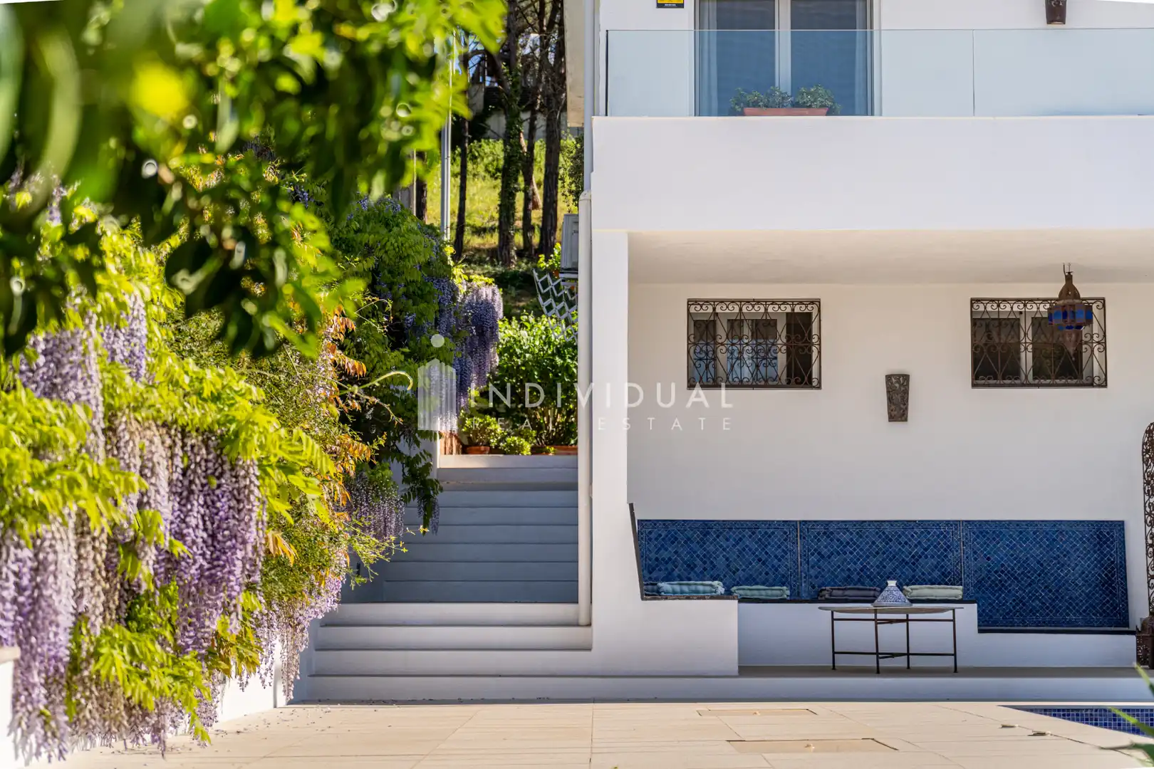 Terrassa de Casa o xalet en venda en Vallromanes amb Aire condicionat, Calefacció i Jardí privat