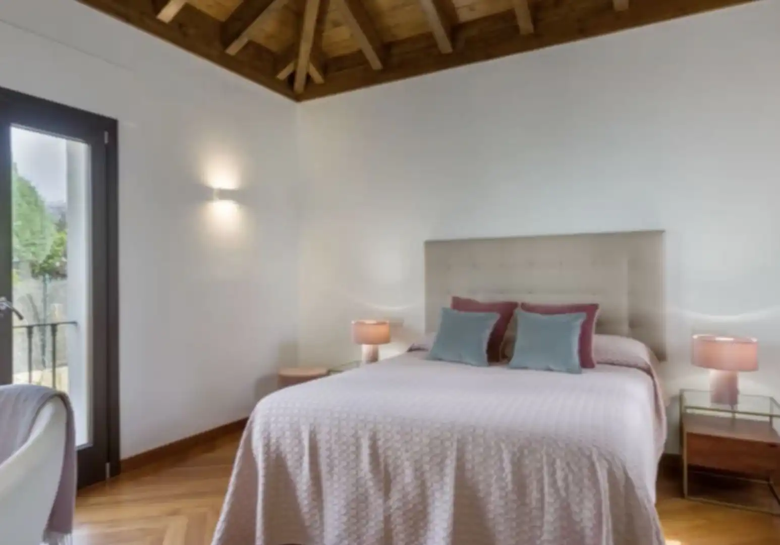 Dormitori de Casa o xalet de lloguer en Marbella amb Aire condicionat, Terrassa i Piscina