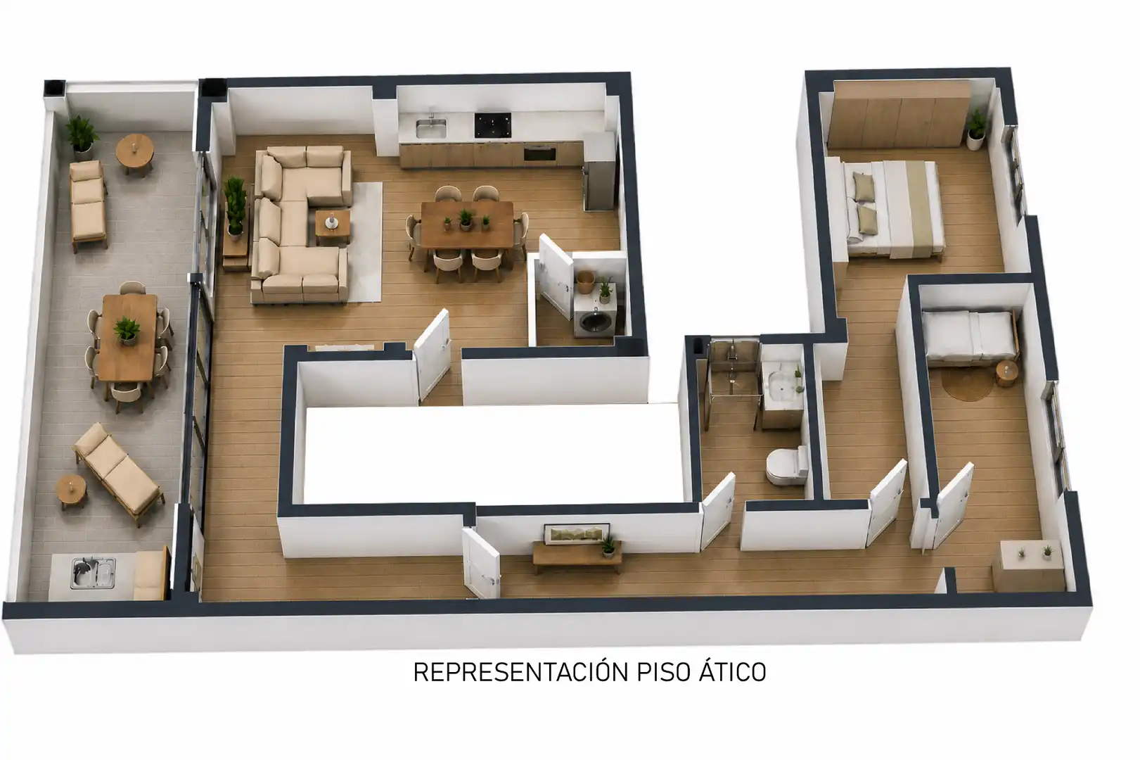 Attic for sale in Paseo Independencia, 4, Centro