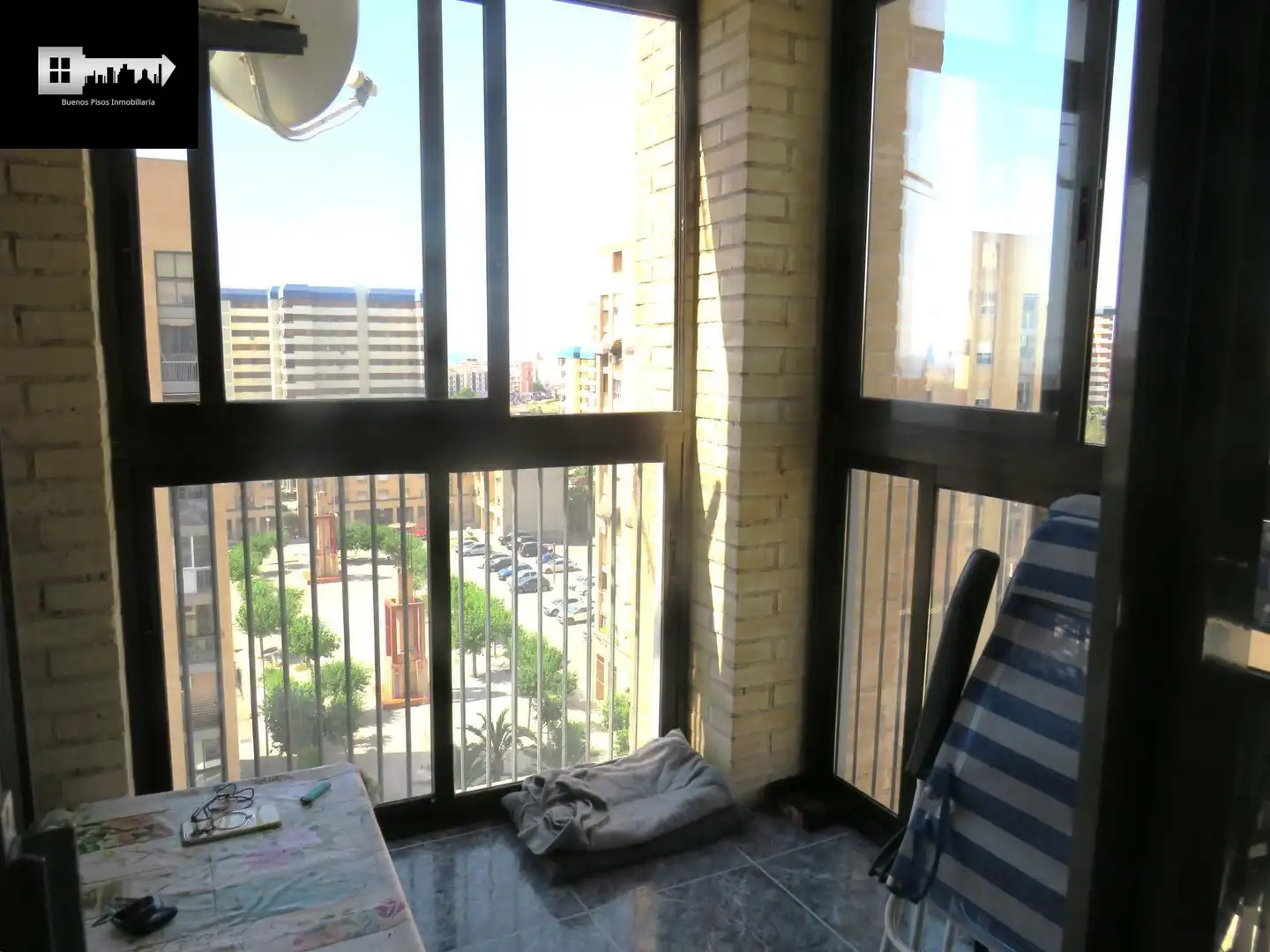 Terraza de Piso en venta en Alicante / Alacant con Aire acondicionado, Calefacción y Jardín privado