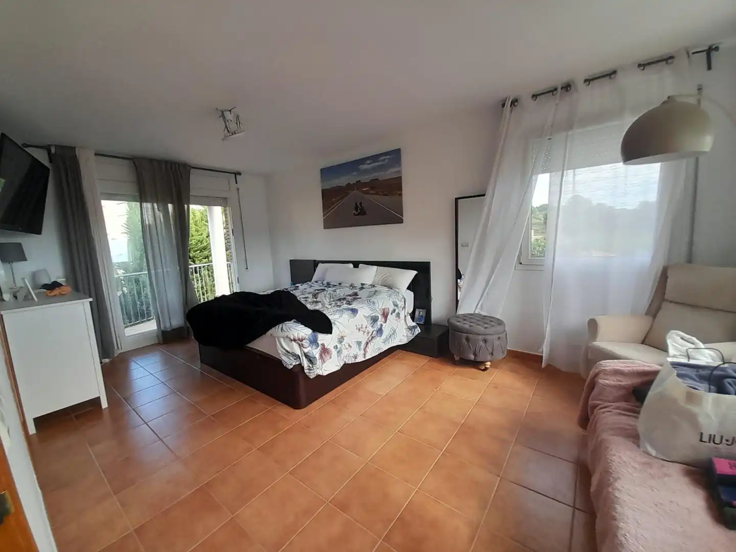 Dormitori de Casa o xalet en venda en Canet de Mar amb Aire condicionat, Jardí privat i Terrassa