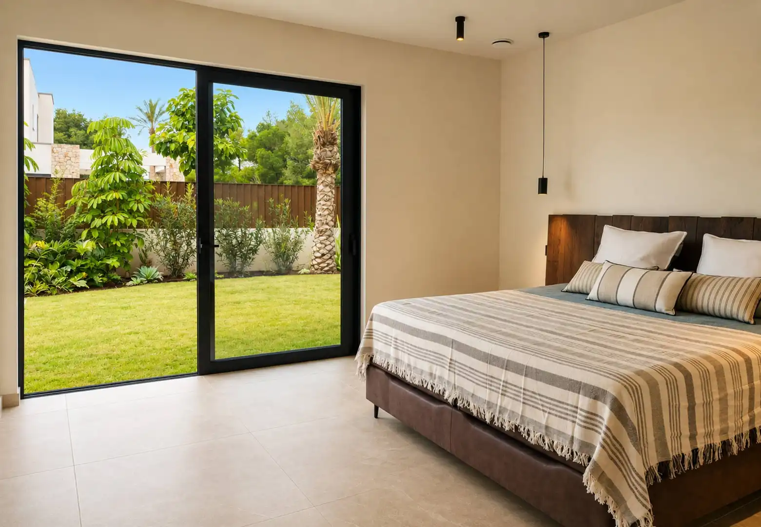 Bedroom of Houses for sale in Jávea / Xàbia  with Air Conditioner, Heating and Private garden