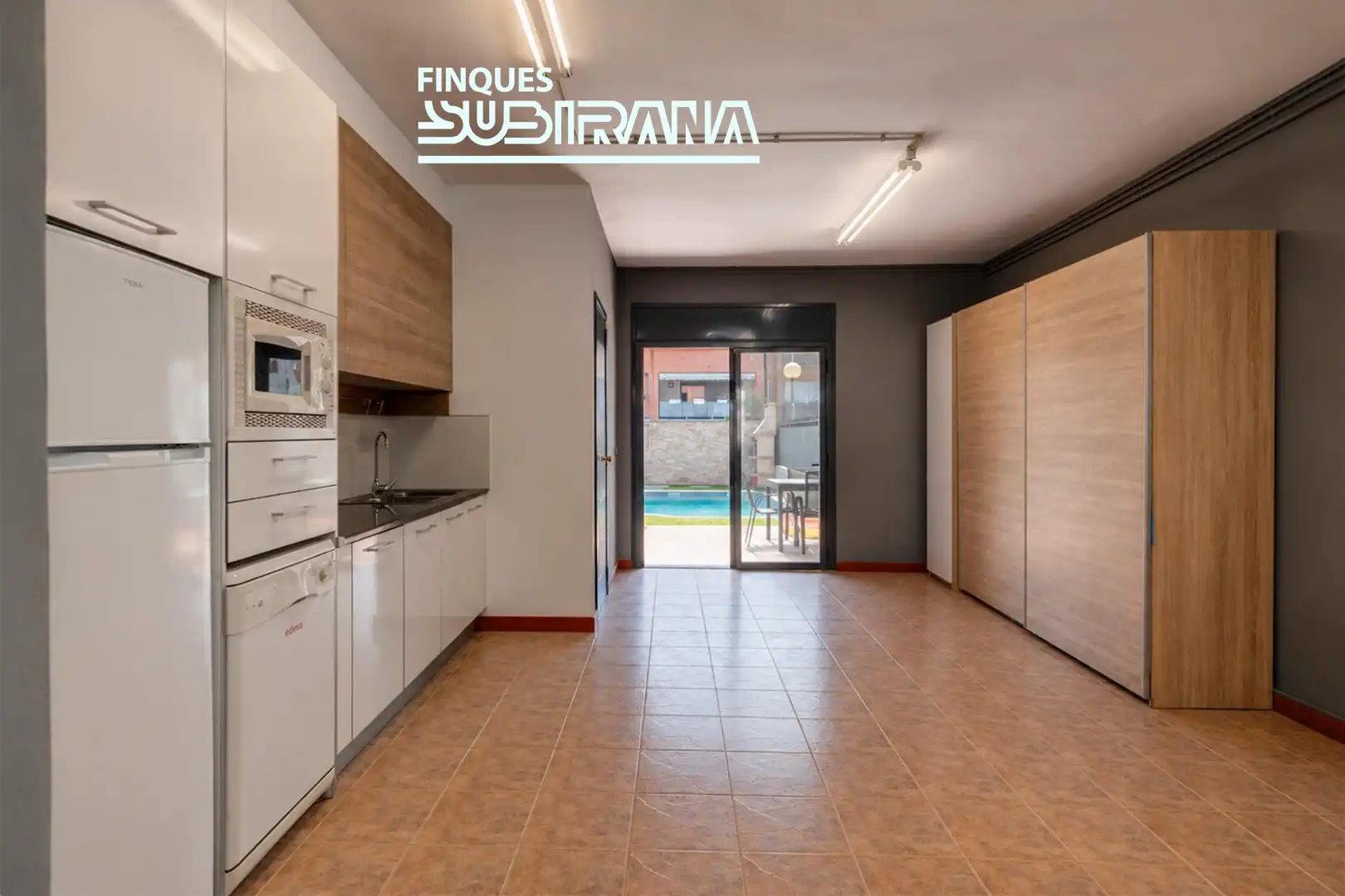 Cocina de Casa o chalet en venta en Vilanova del Camí con Aire acondicionado, Calefacción y Jardín privado
