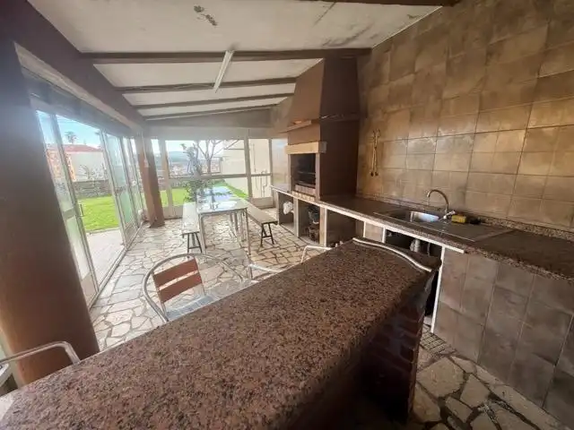 Terrassa de Casa o xalet en venda en Sanxenxo amb Jardí privat, Terrassa i Moblat