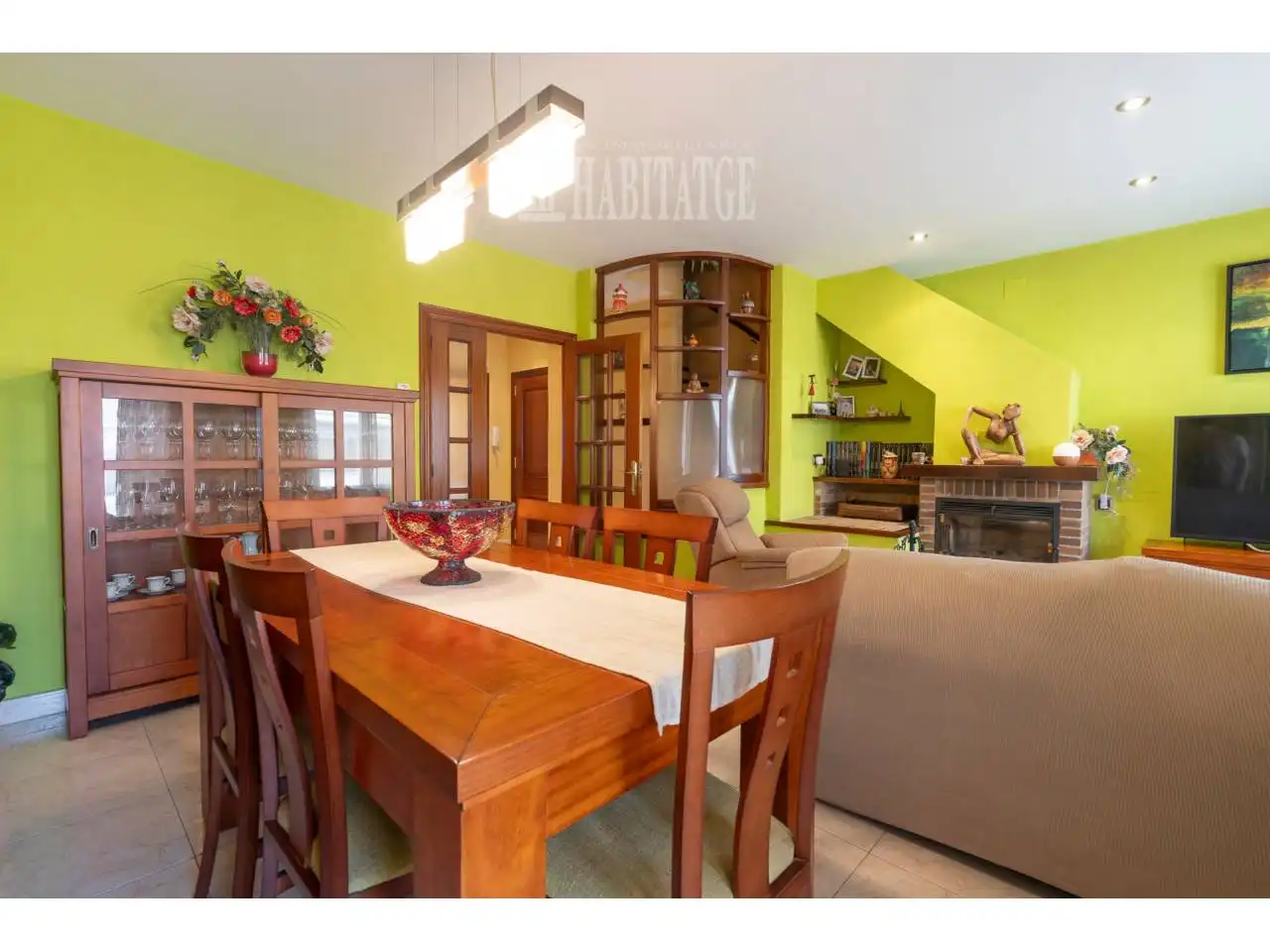 Dining room of Houses for sale in Taradell, Barcelona