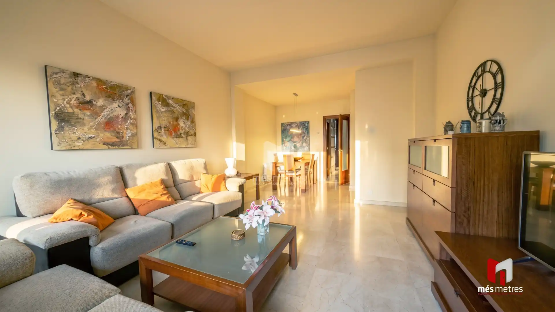Living room of Houses for sale in El Masnou  with Heating, Private garden and Storage room