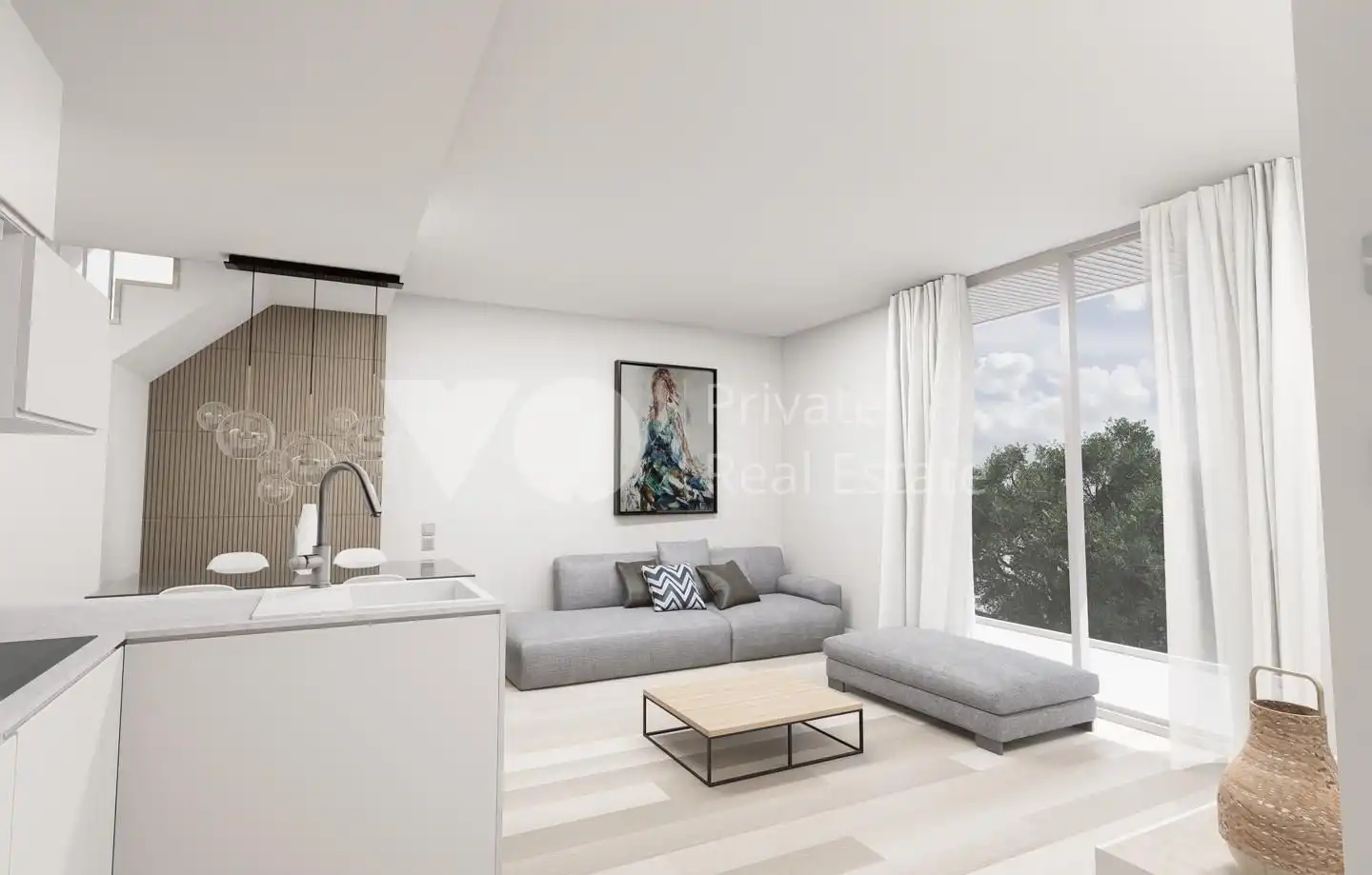Sala de estar de Piso en venta en Majadahonda con Aire acondicionado, Calefacción y Terraza