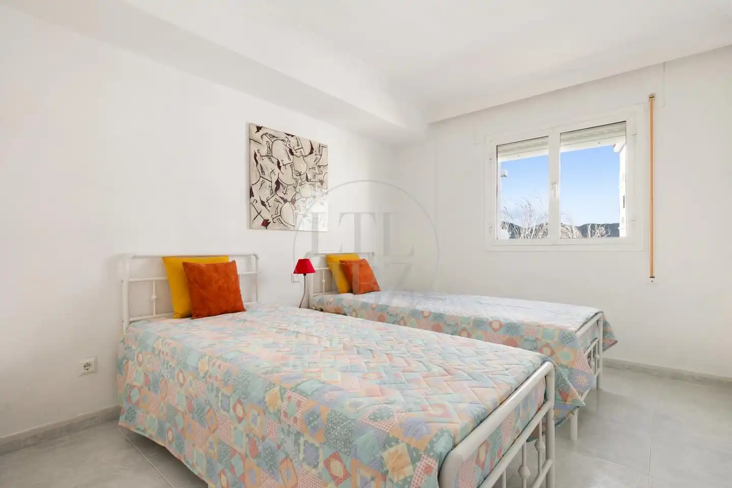Schlafzimmer von Dachboden zum Verkauf in Eivissa mit Klimaanlage, Heizung und Terrasse