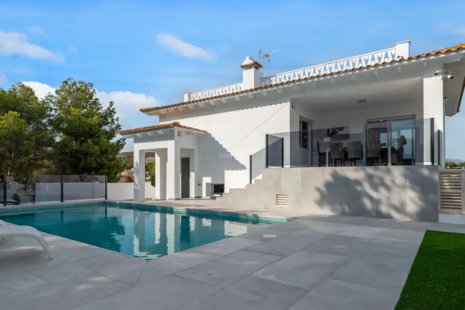 Vista exterior de Casa o chalet en venta en La Nucia con Aire acondicionado, Calefacción y Terraza