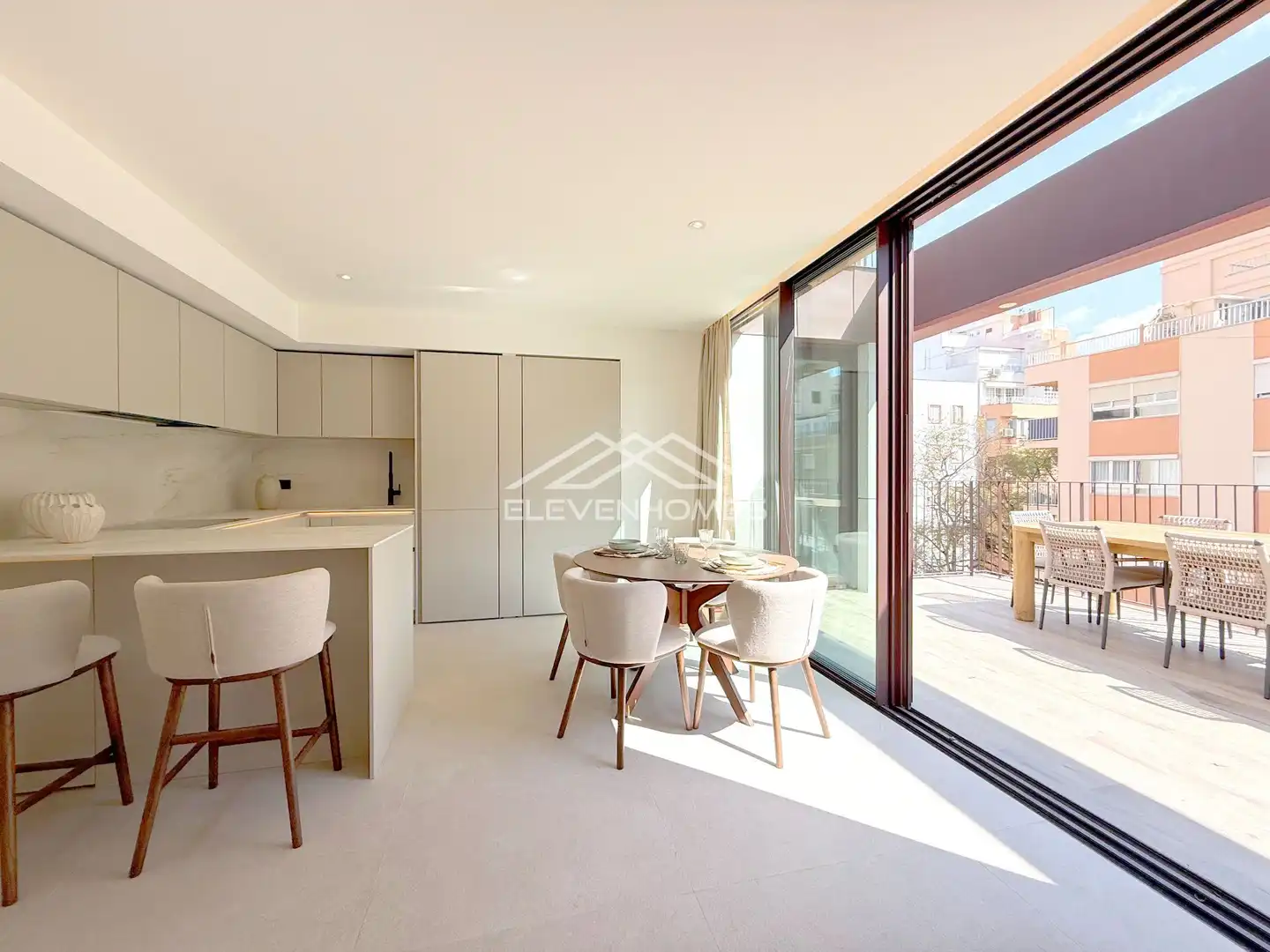 Penthouse mit Pool zum Verkauf in Ponent
