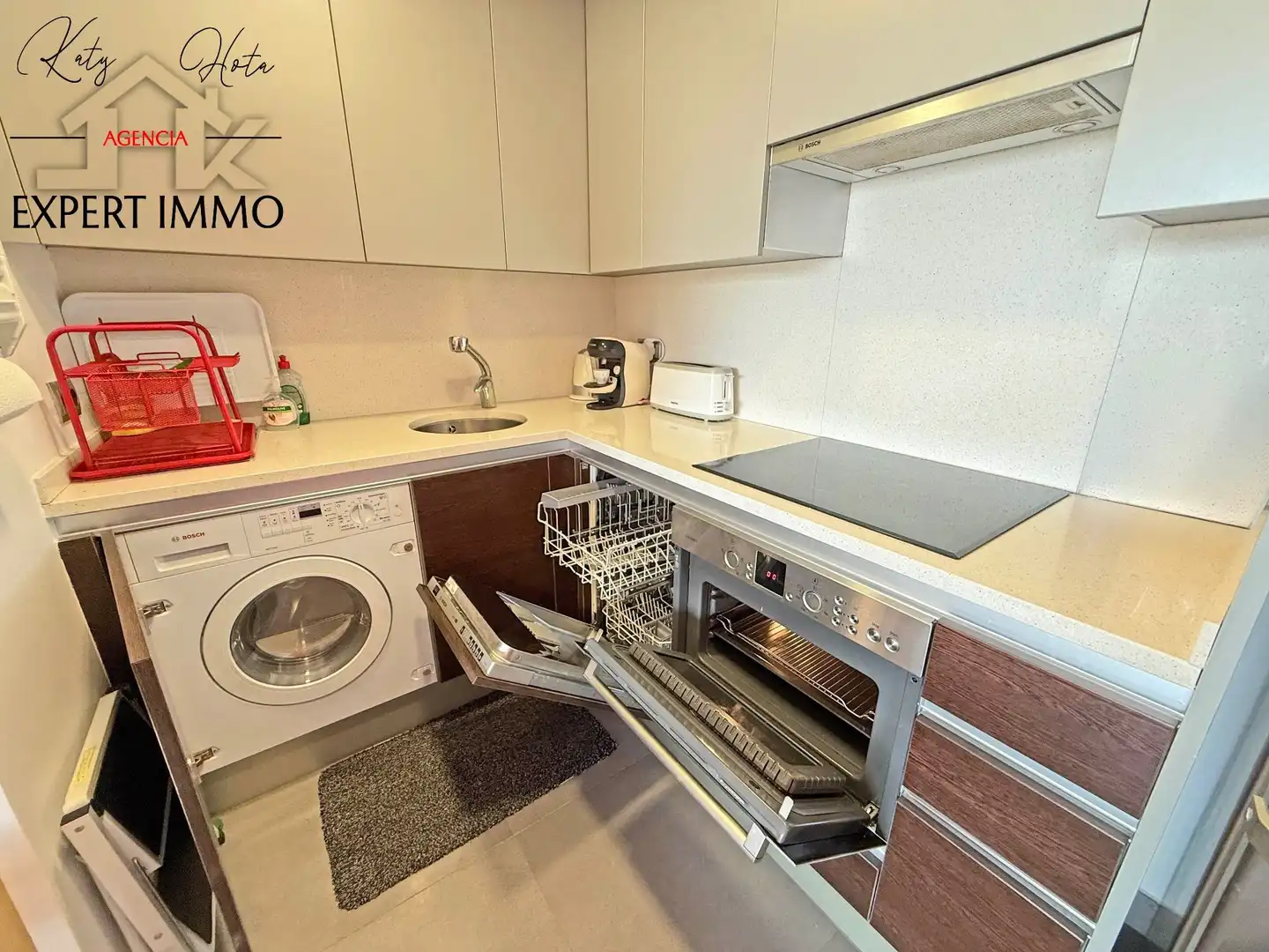 Cocina de Apartamento en venta en Roses con Aire acondicionado, Calefacción y Terraza