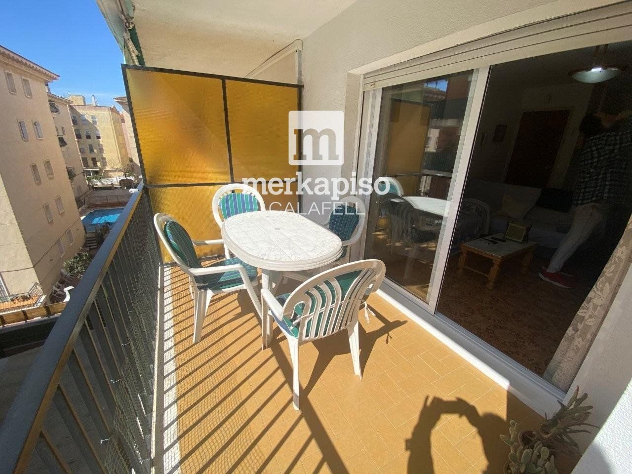 Balcony of Flat for sale in Calafell  with Heating, Terrace and Storage room