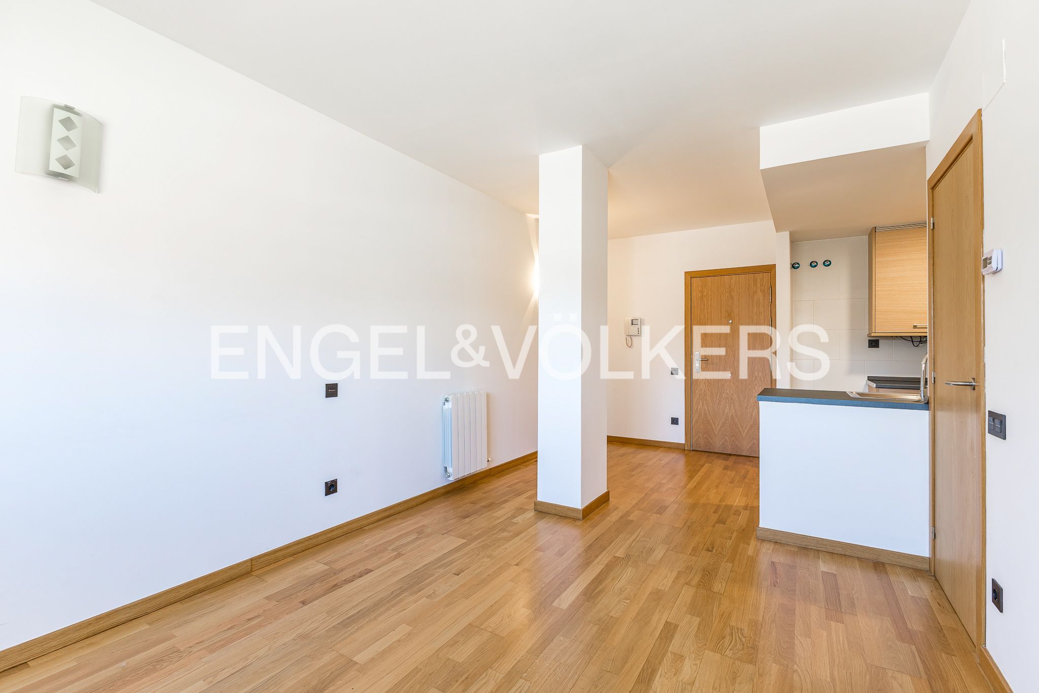 Living room of Apartment for sale in Sant Antoni de Vilamajor  with Heating, Private garden and Parquet flooring