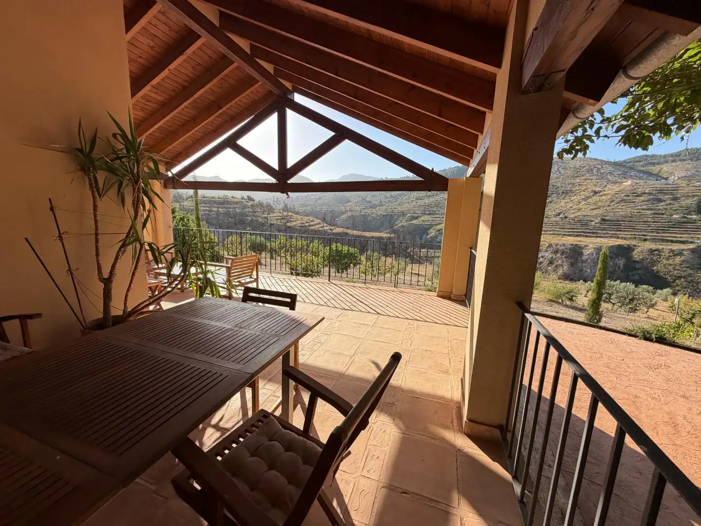 Terraza de Casa o chalet en venta en Penàguila con Calefacción, Jardín privado y Terraza