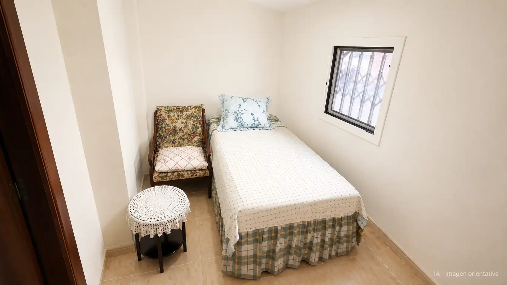 Schlafzimmer von Wohnung zum Verkauf in Barcelona mit Möbliert