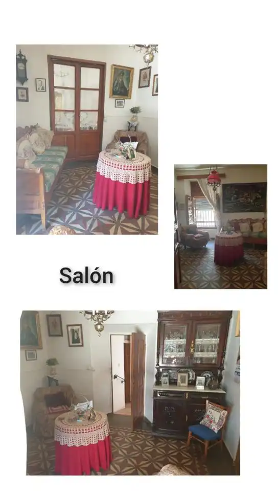 Wohnzimmer von Country house zum Verkauf in Pozorrubio de Santiago mit Heizung