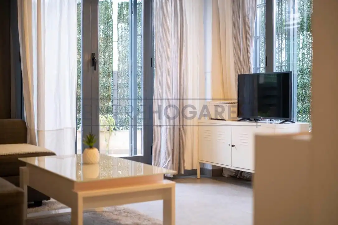 Living room of Apartments for rent in Alfara del Patriarca  with Air Conditioner, Heating and Private garden