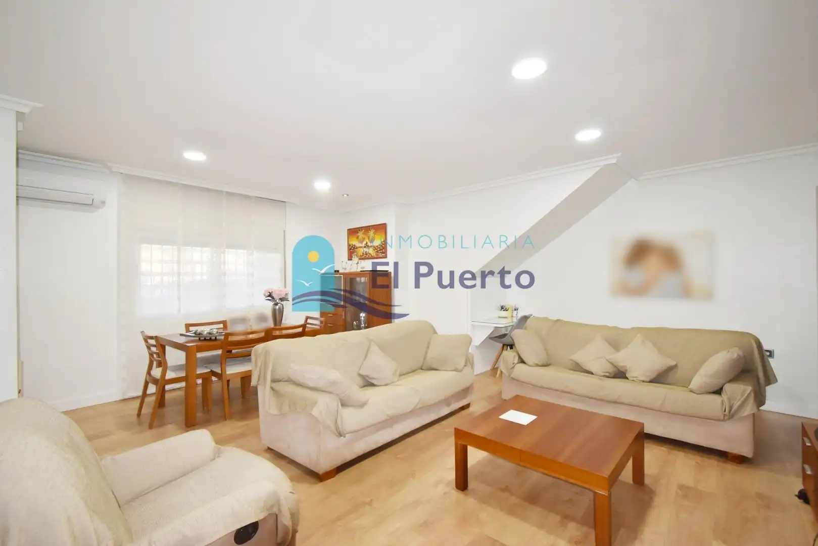 Living room of Flat for sale in Mazarrón  with Air Conditioner, Terrace and Furnished