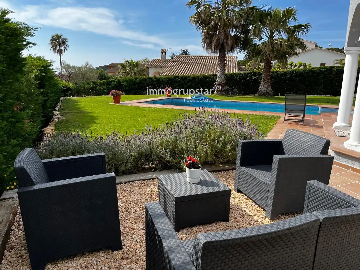 Terraza de Casa o chalet en venta en Calonge i Sant Antoni con Calefacción, Terraza y Piscina