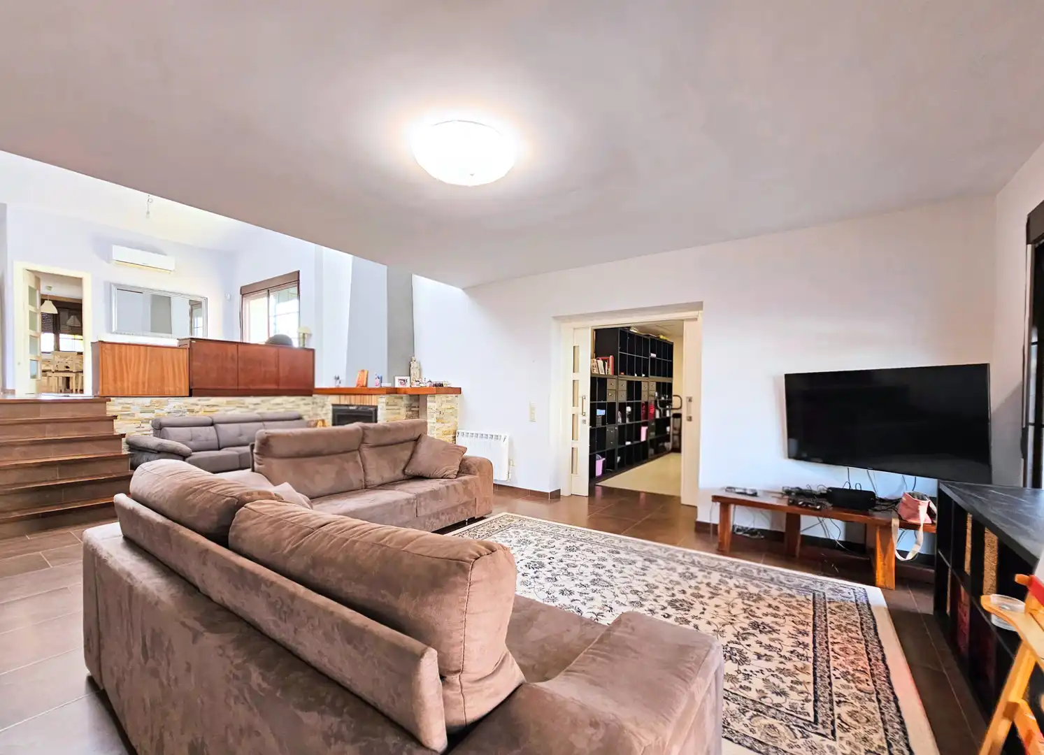 Sala d'estar de Casa o xalet en venda en La Manga del Mar Menor amb Aire condicionat, Calefacció i Jardí privat