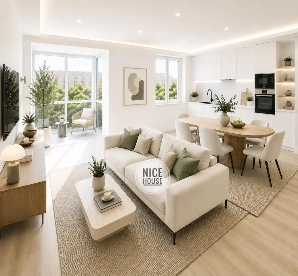Living room of Flat for sale in Madrid  with Air Conditioner and Terrace