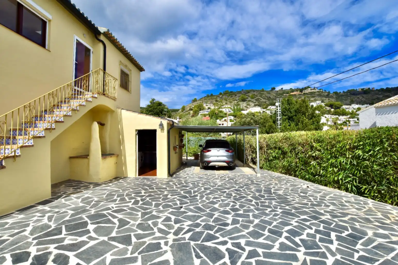 Exterior view of Houses for sale in Jávea / Xàbia  with Air Conditioner, Heating and Private garden