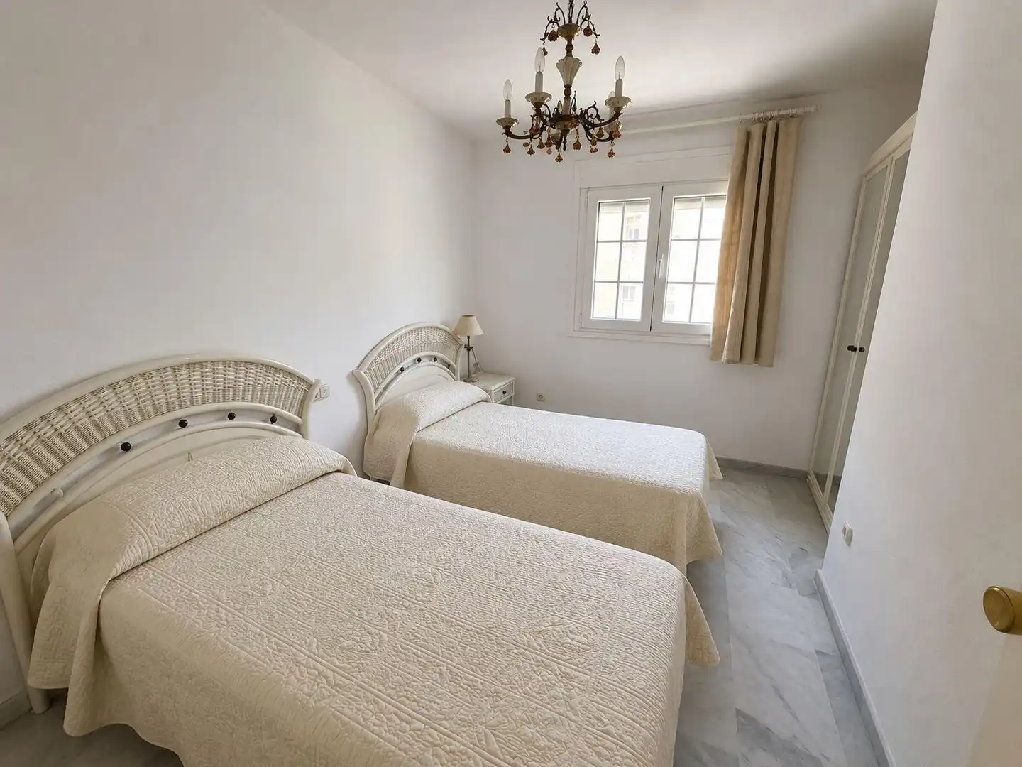 Bedroom of Flat for sale in Roquetas de Mar  with Air Conditioner, Terrace and Storage room